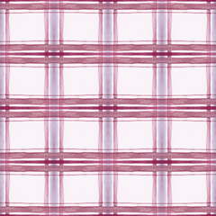 tweed Tart&aacute;n squares style handmade paint seamless pattern