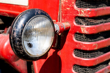 Oldtimer Scheinwerfer © Comofoto