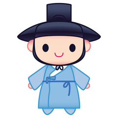 Isolated dress chinese asian culture icon- Vector