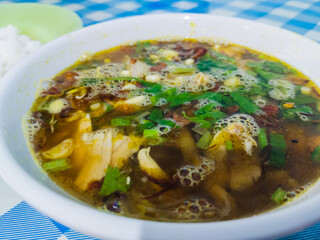 Soto Lamongan, a typical Indonesian food to be precise in the East Java area