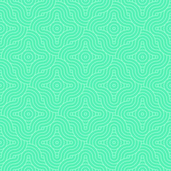 Overlapping Circles Pattern, art background.