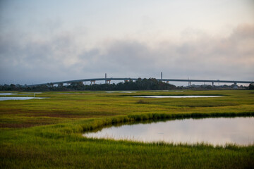 Obraz premium Surf City Bridge