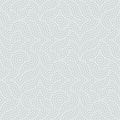 Obraz premium Overlapping Circles Pattern, art background.