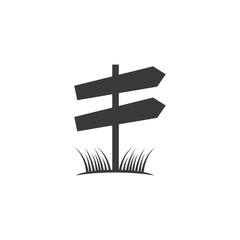 Road sign icon