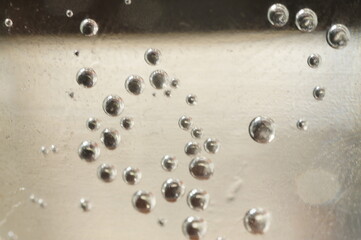 Air bubbles, bubbles in clean water