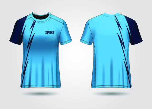 T-shirt Sport Jersey Template Design Vector