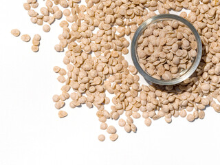 Cosmetic Chemical on glass container.