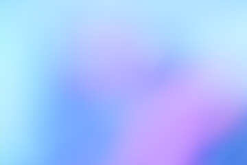 Pastel tone purple pink blue gradient defocused abstract photo smooth lines pantone color background
