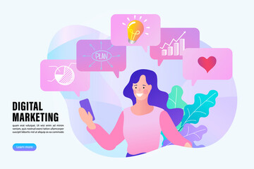 idea marketing online for woman