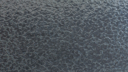 dark ripple glass texture close up, empty copy space background, for web design
