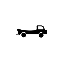 Car icon logo, vector design