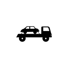 Car icon logo, vector design
