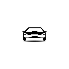 Car icon logo, vector design