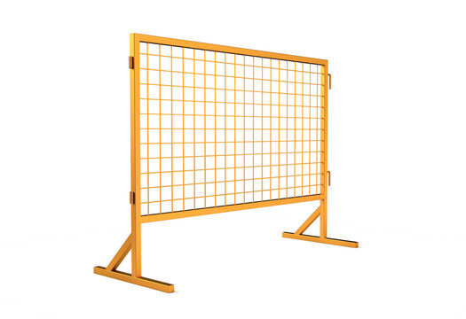 recommend clip art: fence painted white isolated on white background 3d rendering