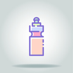 bike bottle  colorful icon
