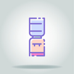 water dispenser colorful icon

