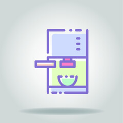 espresso colorful icon

