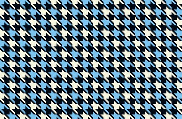 houndstooth seamless pattern background.