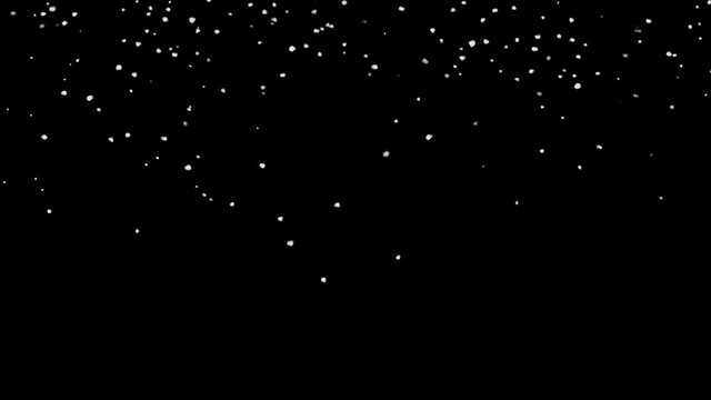 Slowly Falling Snow. 
Compatible with any non-linear editor: Adobe Premiere, Adobe After Effects, Final Cut, Sony Vegas, Movie Maker, Avid or any your favorite compositing app.