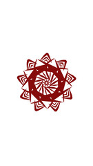 flower mandala. This design is very suitable for wall decoration, symbols and others