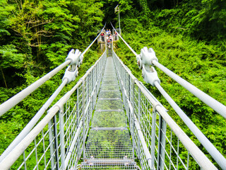 Ponte Sospeso, made in 1920 by Vincenzo Douglas Scotti (1877 – 1937), 212 meter long, the longest...