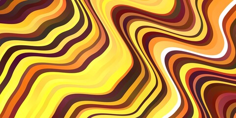 Light Orange vector layout with wry lines.