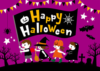 ハロウィンのイラスト