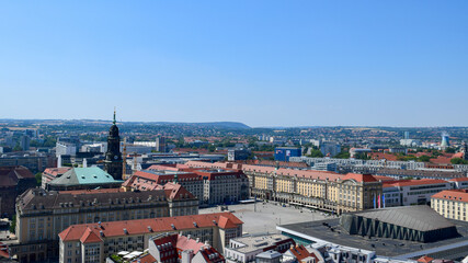 Fototapeta na wymiar view of the town Dresden Germany