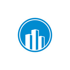 Abstract Skyscraper Vector , Real Estate Logo