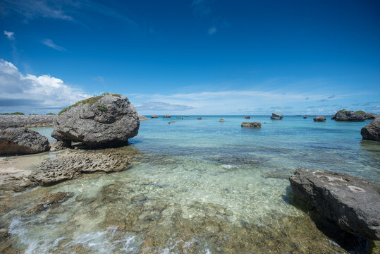 写真 風景 全紙サイズ 沖縄宮古島東平安名崎『翠玉のかなた