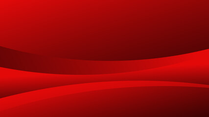 curve wave layer abstract design background A red