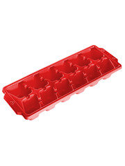 red form for freezing ice in the refrigerator