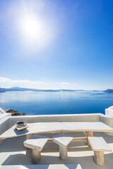 Oia in Santorini island