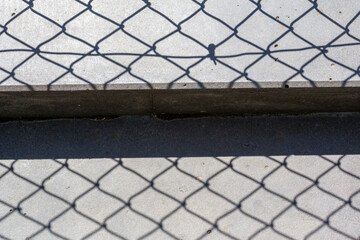 fence shadow