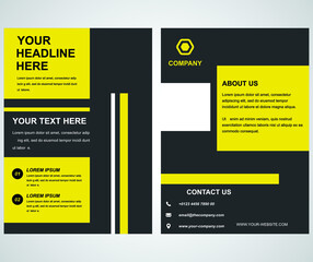 poster flyer pamphlet brochure cover design layout, vector illustration template