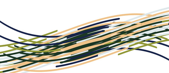 Аbstract moving colorful lines vector backgrounds for cover, placard, poster, banner or flyer