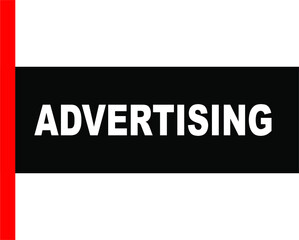 BLACK BACTOR BANEER ADVERTISING