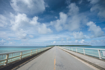 ビーチ, 来間大橋, 来間島, 宮古島, 沖縄, 日本