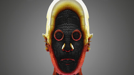 Dynamische, abstrakte Hintergründe mit Mischfarben und Texturen  © ludariimago