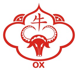 Chinese new year 2021 year of the ox. Happy chinese new year 2021