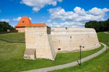 Fototapeta na wymiar The Artillery Bastion of Vilnius Defensive Wall, Lithuania
