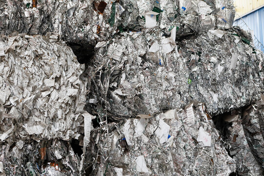Recycled paper bundles
