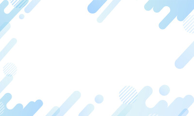 青色・幾何学模様の背景パターン素材	