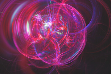 Abstract fractal background