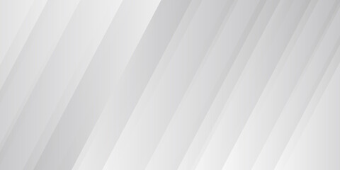 Obraz premium Modern white grey abstract presentation background. Grey white abstract background paper shine and layer element vector for presentation design. Suit for business, corporate, institution, party