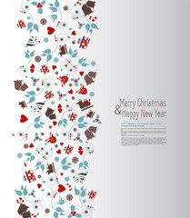 Grafica per la festività Natalizia