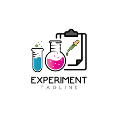  Medical Test tube Icon Vector Illustration.