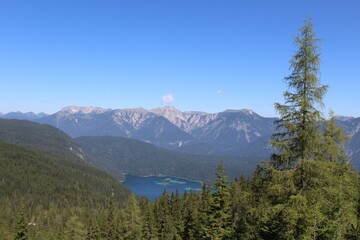 Bergsee in den bayersichen Alpen 