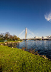 Marine Way Bridge, Southport, Merseyside.
