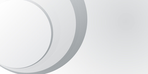 Obraz premium White abstract modern wave curve background design. Use for poster, template on web, backdrop. 